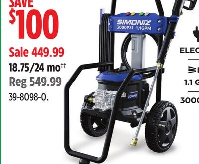 SIMONIZ Gas Pressure Washer