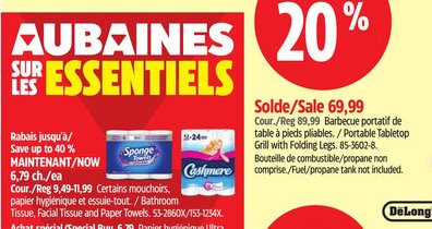 Serviettes/Mouchoirs/Papier hygiénique Cottonelle