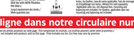 Aspirateur-balai sans fil Tineco