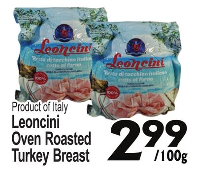 Leoncini Oven Roasted Turkey Breast