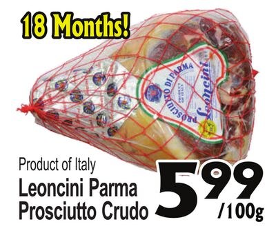 Leoncini Parma Prosciutto Crudo