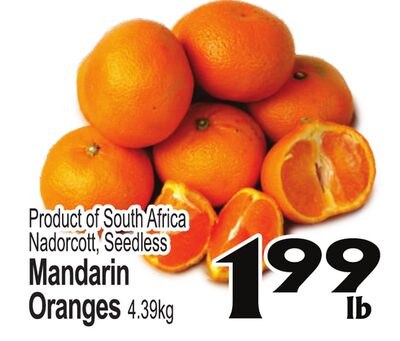 Nadorcott Seedless Mandarin Oranges