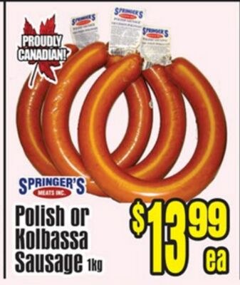 POLISH OR KOLBASSA SAUSAGE