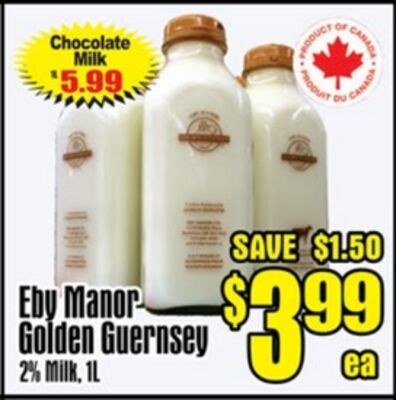Eby Manor Golden Guernsey