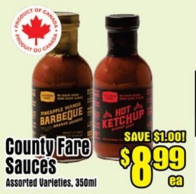 County Fare Sauces
