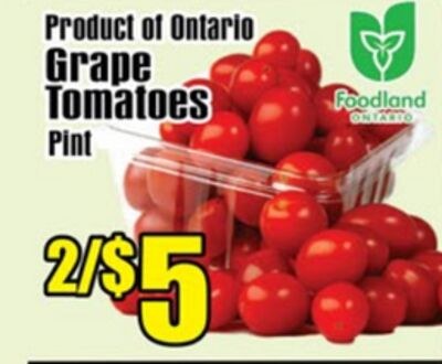 Product of Ontario Grape Tomatoes