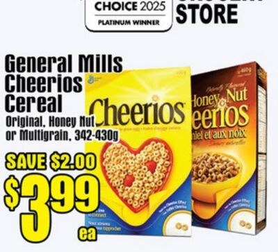 General Mills Cheerios Cereal