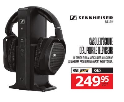 CASQUE D'ÉCOUTE IDÉAL POUR LE TÉLÉVISEUR SENNHE…