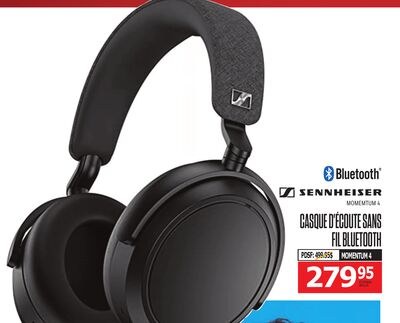 CASQUE D'ÉCOUTE SANS FIL BLUETOOTH