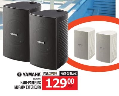 YAMAHA HAUT-PARLEURS MURAUX EXTÉRIEURS