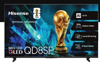 TÉLÉVISEUR IA MINI-LED HI-QLED 144 Hz - FIRE TV…
