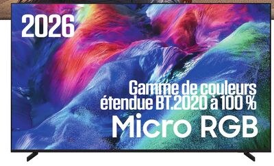 TÉLÉVISEUR INTELLIGENT SAMSUNG MICRO RGB 4K / R…