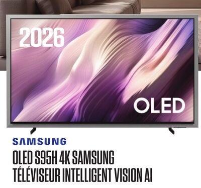 55" OLED S95H 4K SAMSUNG TÉLÉVISEUR INTELLIGENT…