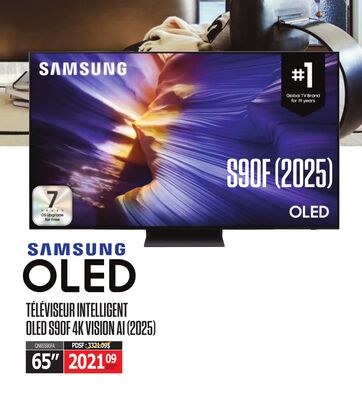 TÉLÉVISEUR INTELLIGENT OLED S90F 4K VISION AI (…