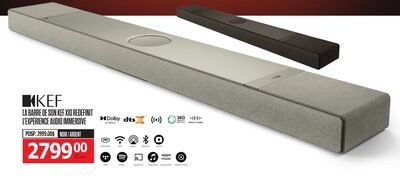 LA BARRE DE SON KEF XIO REDÉFINIT L'EXPÉRIENCE …