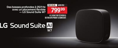 LG Sound Suite W7