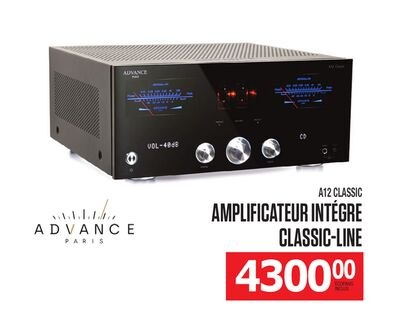 AMPLIFICATEUR INTÉGRÉ CLASSIC-LINE