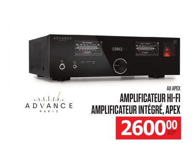 AMPLIFICATEUR HI-FI AMPLIFICATEUR INTÉGRÉ, APEX…