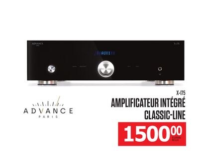 AMPLIFICATEUR INTÉGRÉ CLASSIC-LINE ADVANCE PARIS