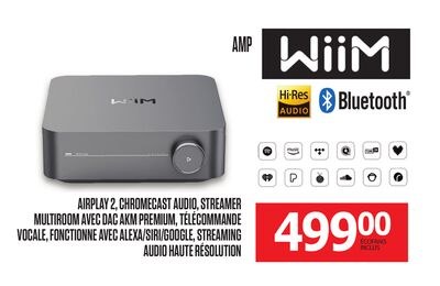WIIM AIRPLAY 2, CHROMECAST AUDIO, STREAMER MULT…