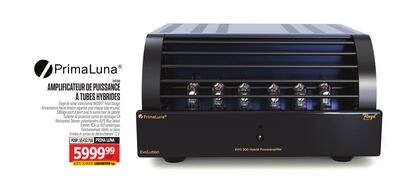 AMPLIFICATEUR DEPUISSEANCE A TUBES HYBRIDES Pri…