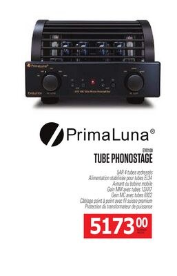 TUBE PHONOSTAGE PRIMALUNA