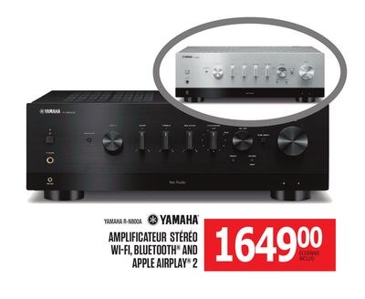 YAMAHA AMPLIFICATEUR STÉRÉO WI-FI, BLUETOOTH® A…