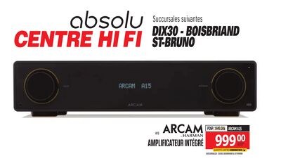 ARCAM AMPLIFICATEUR INTÉGRÉ