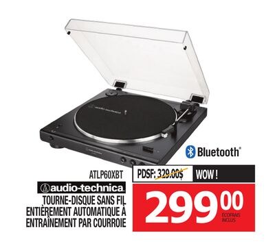 TOURNE-DISQUE SANS FIL ENTIÈREMENT AUTOMATIQUE …