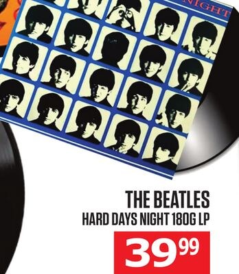 THE BEATLES HARD DAYS NIGHT 180G LP