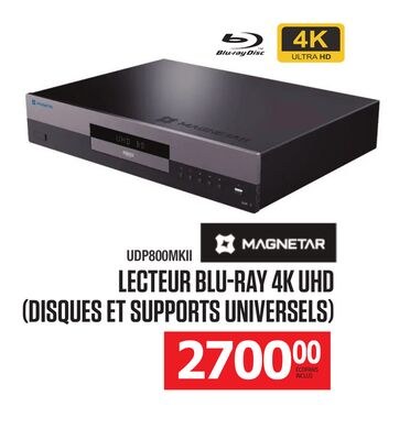 LECTEUR BLU-RAY 4K UHD (DISQUES ET SUPPORTS UNI…