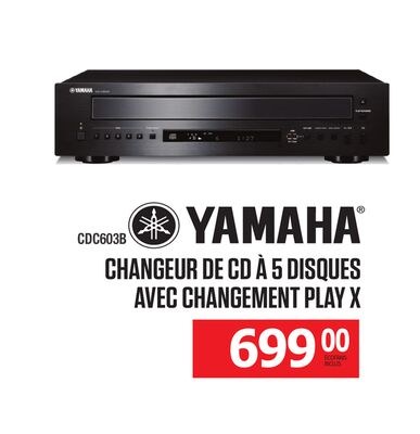 CHANGEUR DE CD À 5 DISQUES AVEC CHANGEMENT PLAY…