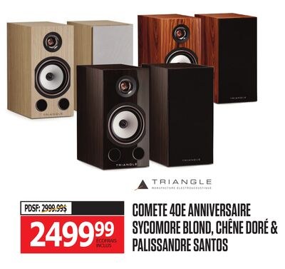COMETE 40E ANNIVERSAIRE SYCOMORE BLOND, CHÊNE D…