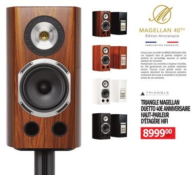 TRIANGLE MAGELLAN DUETTO 40E ANNIVERSAIRE HAUT-…
