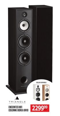 ENCEINTES HI-FI COLONNE BOREA BRIO