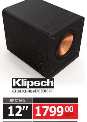 REFERENCE PREMIERE SÉRIE RP 12" KLIPSCH