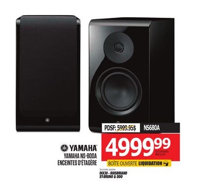 YAMAHA NS-800A ENCEINTES D'ETAGÈRE