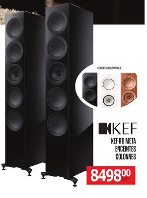 KEF R11 META ENCEINTES COLONNES