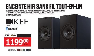 ENCEINTE HIFI SANS FIL TOUT-EN-UN