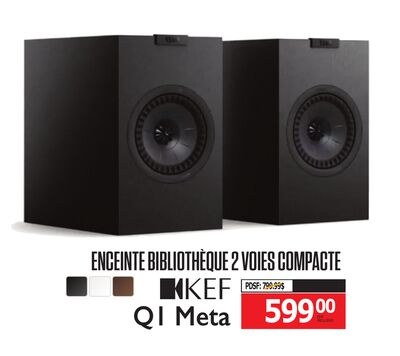 ENCEINTE BIBLIOTHÈQUE 2 VOIES COMPACTE