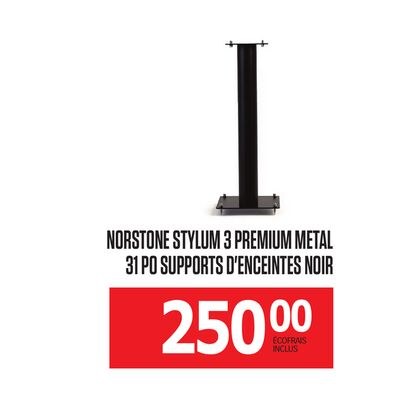 NORSTONE STYLUM 3 PREMIUM METAL 31 PO SUPPORTS …