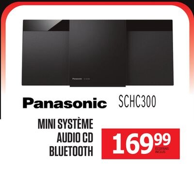 MINI SYSTÈME AUDIO CD BLUETOOTH PANASONIC