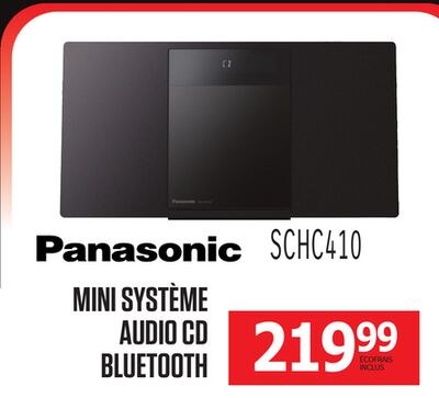 MINI SYSTÈME AUDIO CD BLUETOOTH