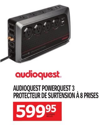 AUDIOQUEST POWERQUEST 3 PROTECTEUR DE SURTENSIO…