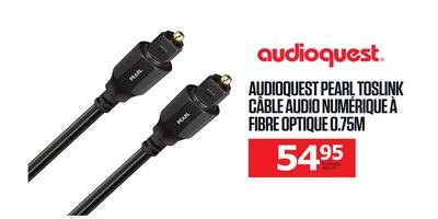 AUDIOQUEST PEARL TOSLINK CABLE AUDIO NUMÉRIQUE …