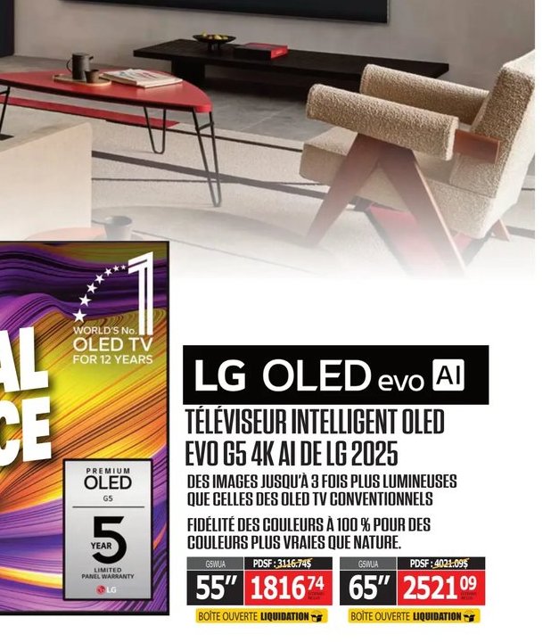 LG OLED evo AI 65" 4K