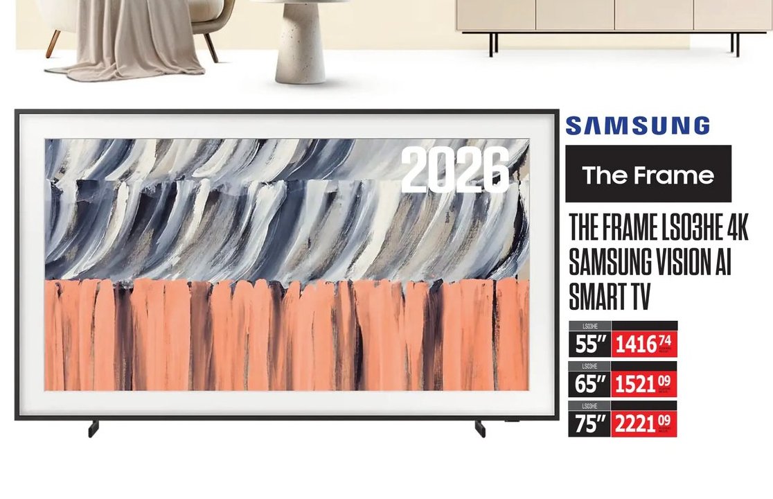 SAMSUNG The Frame LS03HE 4K Smart TV