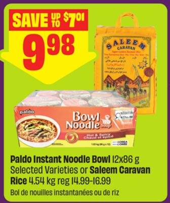 Paldo Instant Noodle Bowl 12x86 g Selected Vari…