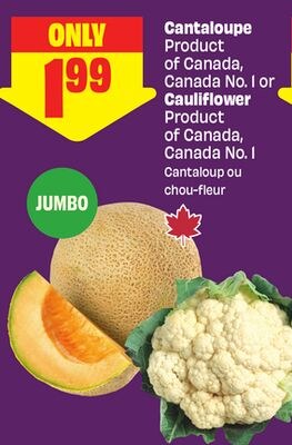 Cantaloupe Product of Canada, Canada No. 1 or C…