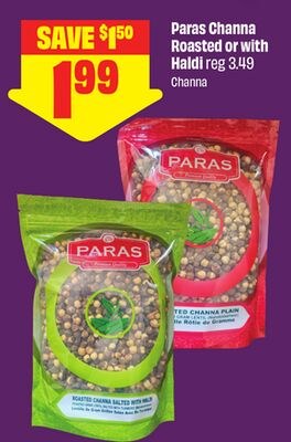 Paras Channa Roasted or with Haldi
